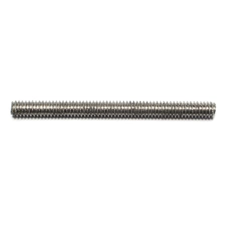 Midwest Fastener Fully Threaded Rod, 1/4"-20, 4 PK 34301
